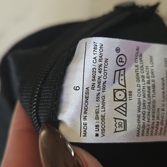 Banana Republic Linen Blend Sweetheart Crop Top Pleated Summer Staple Minimalist - Picture 7 of 9